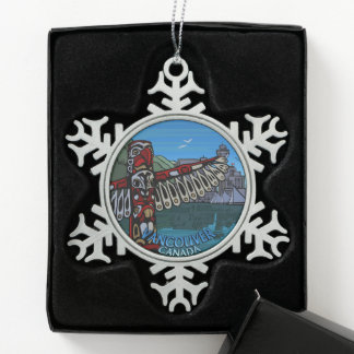 Vancouver Canada Christmas Ornaments Personalized