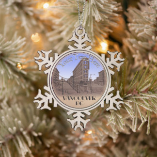 Vancouver Canada Christmas Ornaments Personalized