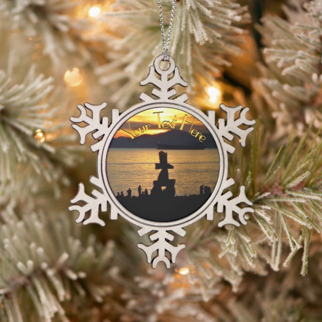 Vancouver Canada Christmas Ornaments Personalized (Tree)