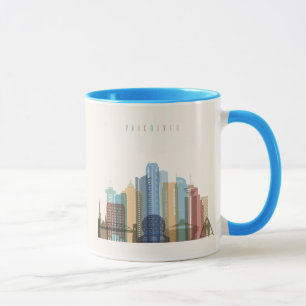 Vancouver, Canada City Skyline Mug