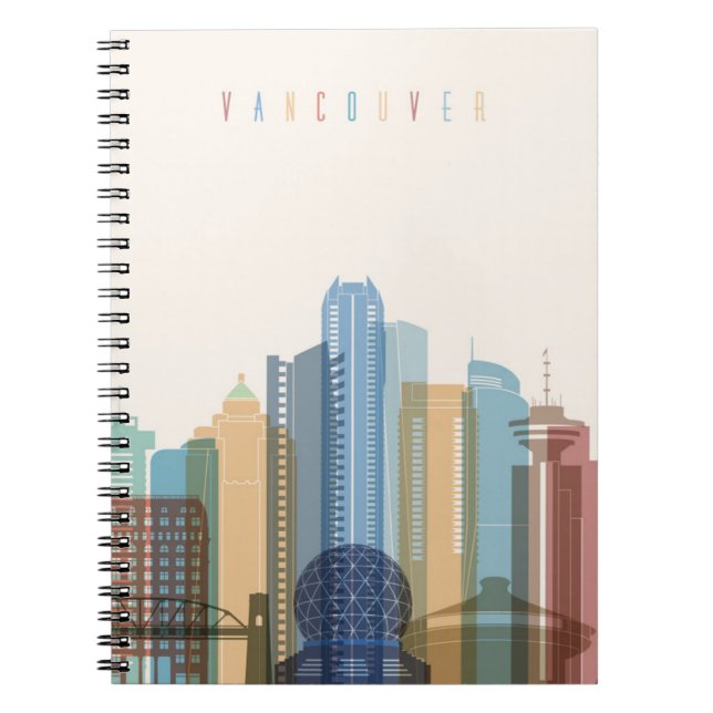Vancouver, Canada | City Skyline Notebook (Front)