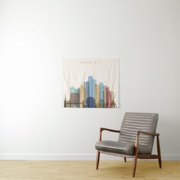 Vancouver  Canada | City Skyline Tapestry by adventurebeginsnow at Zazzle