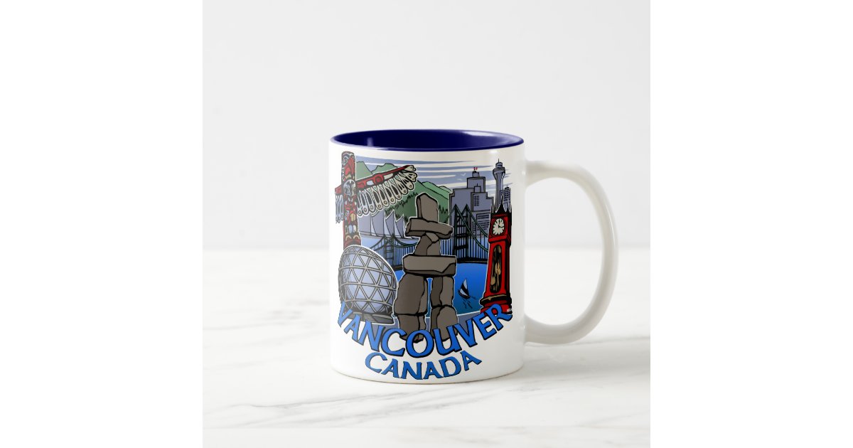 Vancouver Canada Coffee Cups Mugs & Glasses Zazzle