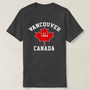 Vancouver Canada Est. 1886 Patriotic T Shirt