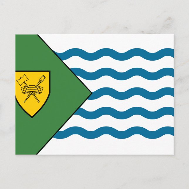 Vancouver (Canada) flag Postcard (Front)