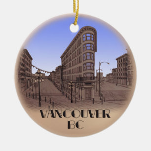 Vancouver Canada Gastown Ornament Souvenirs