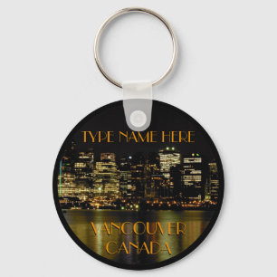 Vancouver Canada Key Chain Personalized Souvenirs