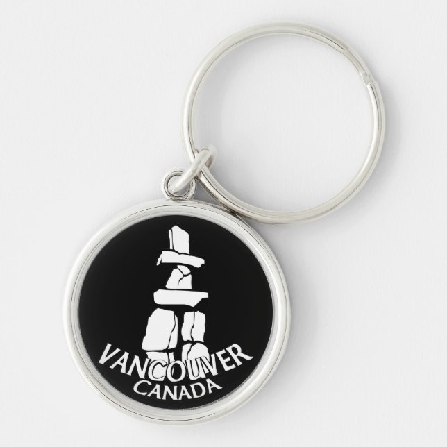 Vancouver Canada Key Chain Vancouver Souvenirs (Front)