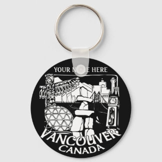 Vancouver Canada Key Chain Vancouver Souvenirs