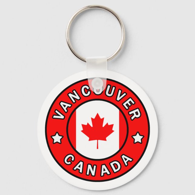 Vancouver Canada Keychain (Front)