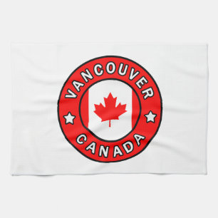 Vancouver Canada Kitchen Towel