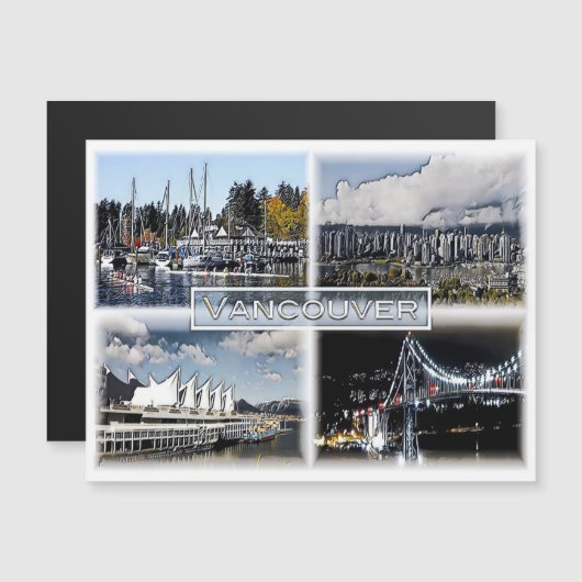 Vancouver - Canada - Mosaic - (Front/Back)