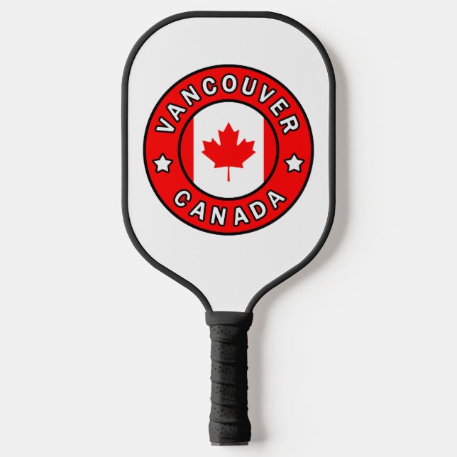 Vancouver Canada Pickleball Paddle (Front)