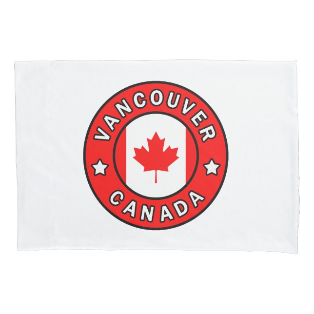 Vancouver Canada Pillow Case (Front)