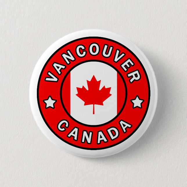 Vancouver Canada Pinback Button (Front)