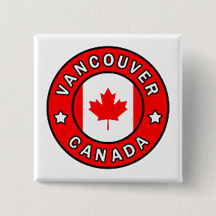 Vancouver Canada Pinback Button