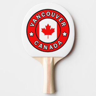 Vancouver Canada Ping-Pong Paddle
