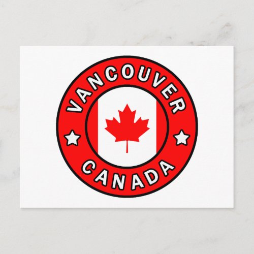Vancouver Canada Postcard
