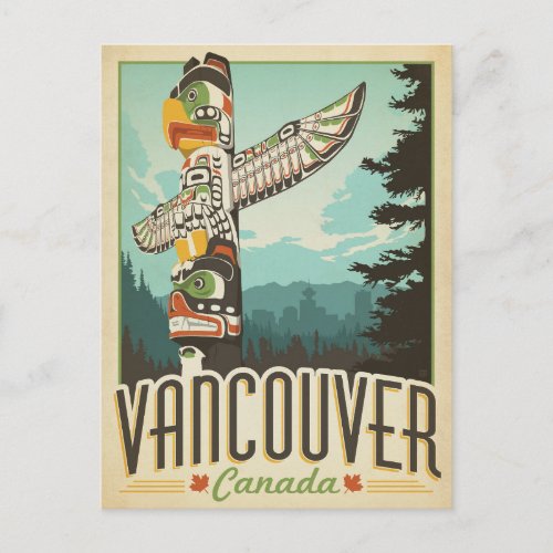 Vancouver Canada Postcard