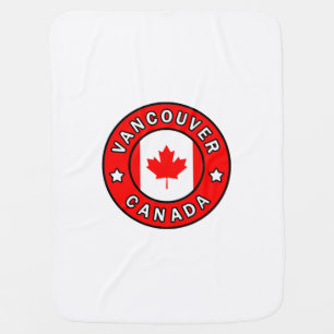Vancouver Canada Receiving Blanket