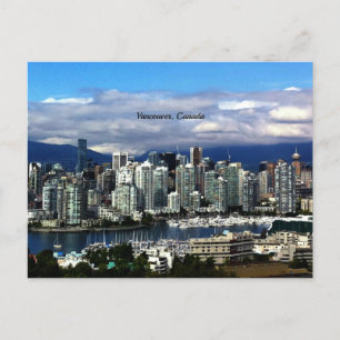 Vancouver, Canada skyline Postcard