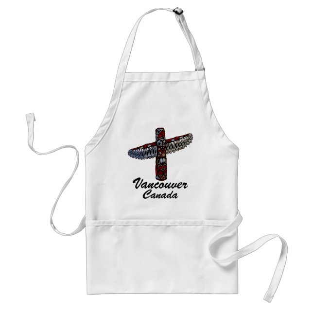 Vancouver Canada Souvenir Apron & Cooking Gifts (Front)