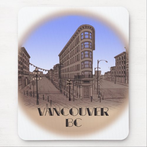Vancouver Canada Souvenir Mouse Pad Gastown Gifts