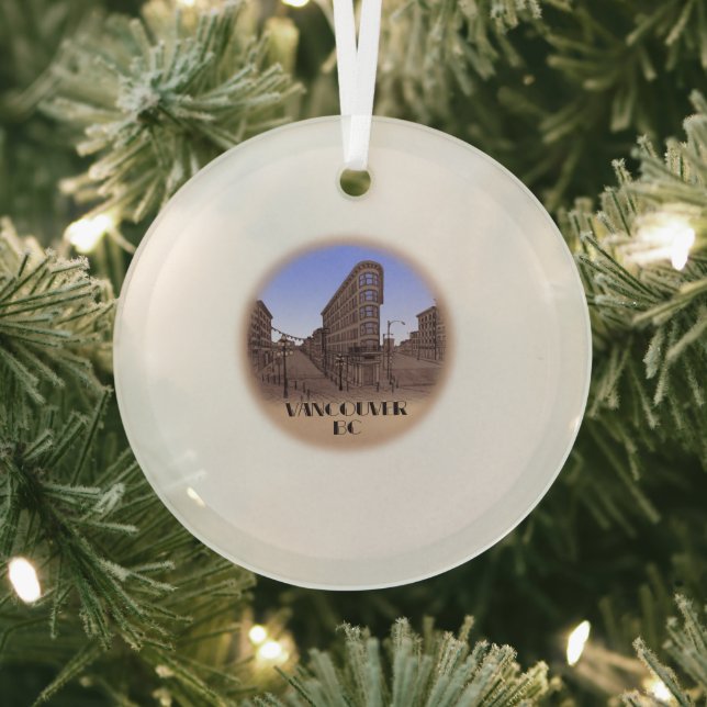 Vancouver Canada Souvenir Ornament Keepsake (Insitu)