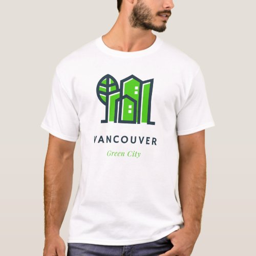 Vancouver Canada Sustainable Green City T_Shirt