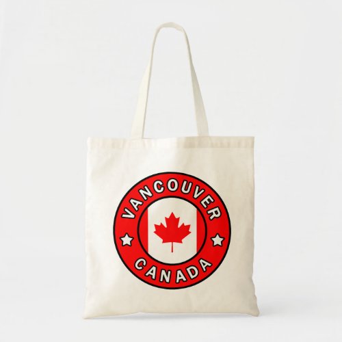 Vancouver Canada Tote Bag