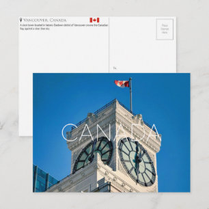 Vancouver, Canada Travel Postcard