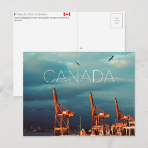 Vancouver, Canada Travel Postcard