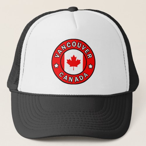 Vancouver Canada Trucker Hat