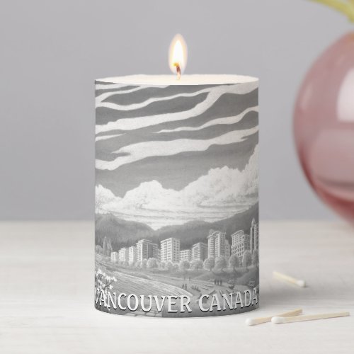 Vancouver Candle Custom Vancouver Cityscape Candle