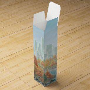 Vancouver Cityscape Wine Box Customized Souvenir