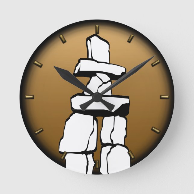 Vancouver Clock Gifts Decor First Nations Clock (Front)