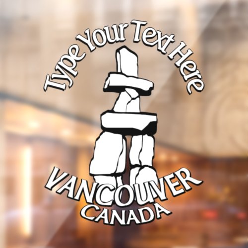 Vancouver Decals Vancouver Souvenir Window Clings 