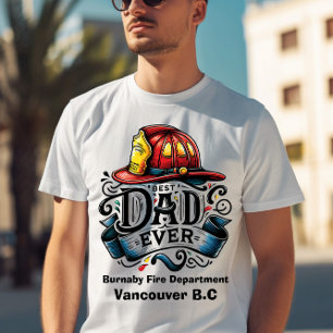 Vancouver firefighter family emblem T-Shirt