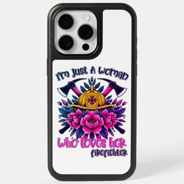 Vancouver firefighter honors dedication iPhone 15 pro max case (Back)