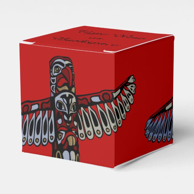 Vancouver Gift Box Personalized Totem Gift Boxes (Front Side)