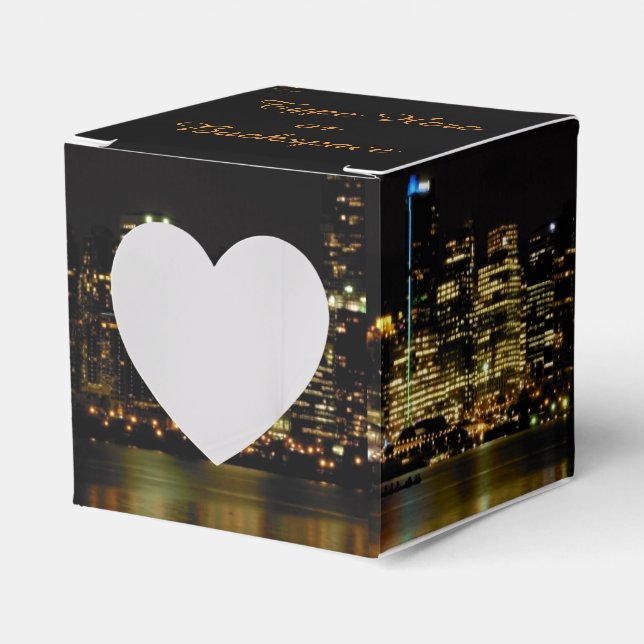 Vancouver Gift Box Romantic Personalized Boxes (Front Side)