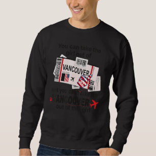 Vancouver Girl Vancouver Boarding Pass Sweatshirt