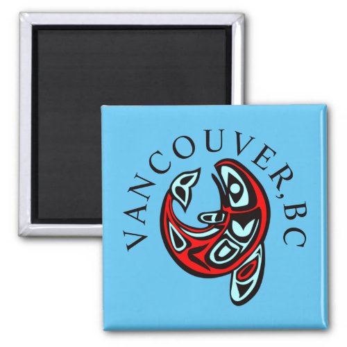 Vancouver Haida Orca Totem Tattoo Killer Whale Magnet