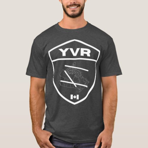 Vancouver International Airport YVR Crest  T_Shirt