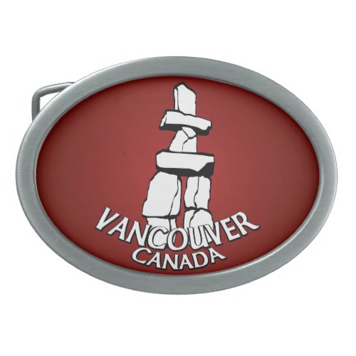 Vancouver Inukshuk Belt Buckle Vancouver Souvenirs