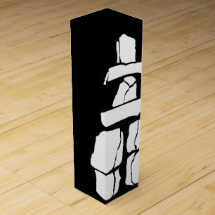 Vancouver Inukshuk Wine Box Custom Inuit Souvenir