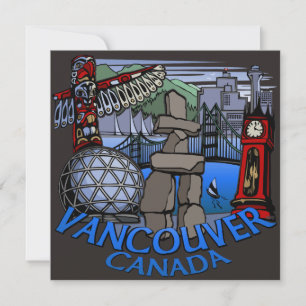Vancouver Invitations Personalized Vancouver RSVP