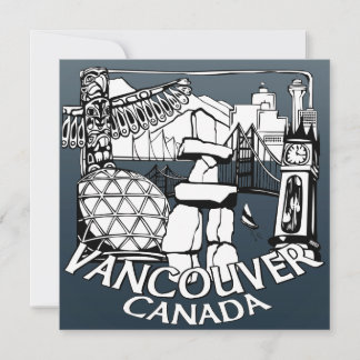 Vancouver Invitations Personalized Vancouver RSVP