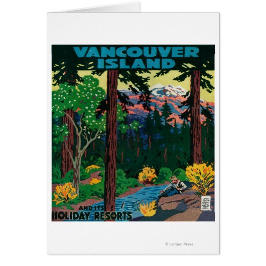 Vancouver Island Advertising Poster Cards (Front)