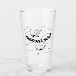Vancouver Island Canada Whales Glass
